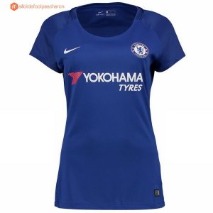 Maillot Chelsea Femme Domicile 2017 2018 Pas Cher