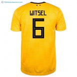 Maillot Belgica Exterieur Witsel 2018 Jaune Pas Cher