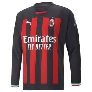 Thailande Maillot AC Milan Domicile ML 2022 2023