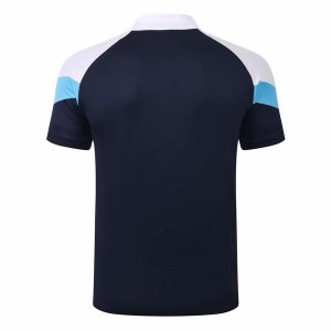 Polo Marseille 2020 2021 Blanc Bleu Pas Cher