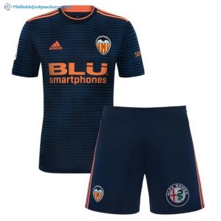 Maillot Valence Exterieur Enfant 2018 2019 Bleu Pas Cher