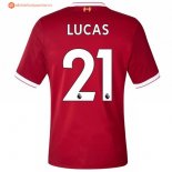 Maillot Liverpool Domicile Lucas 2017 2018 Pas Cher