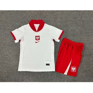 Maillot Pologne Domicile Enfant 2024 2025