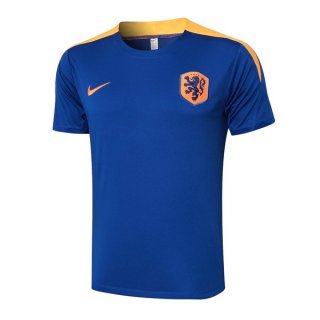 Maillot Entrainement Pays-Bas 2024 2025 Bleu 2