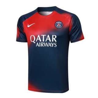 Maillot Entrainement PSG 2024 2025 Bleu Rouge