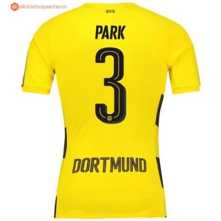 Maillot Borussia Dortmund Domicile Park 2017 2018 Pas Cher