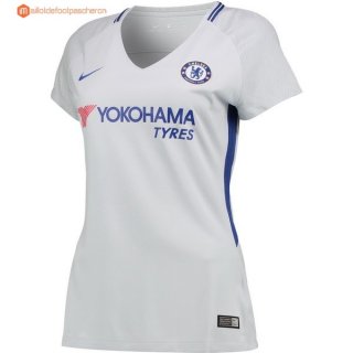 Maillot Chelsea Femme Exterieur 2017 2018 Pas Cher