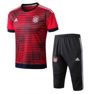 Maillot Entrainement Bayern Munich Ensemble Complet 2018 2019 Rouge Pas Cher