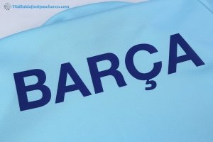 Veste Barcelona 2017 2018 Bleu Clair Pas Cher