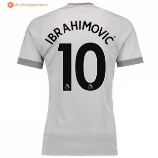 Maillot Manchester United Third Ibrahimovic 2017 2018 Pas Cher