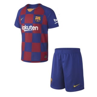 Maillot Barcelona Domicile Enfant 2019 2020 Bleu Rouge Pas Cher