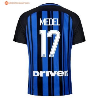 Maillot Inter Domicile Medel 2017 2018 Pas Cher