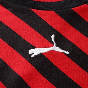 Maillot AC Milan Domicile Femme 2019 2020 Rouge Noir Pas Cher