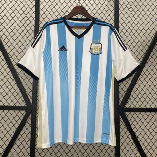 Thailande Maillot Argentine Domicile Retro 2014