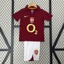 Maillot Arsenal Domicile Retro Enfant 2005 2006