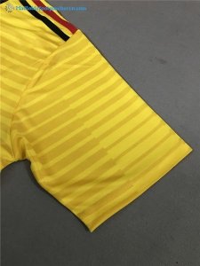 Maillot Belgique Exterieur 2018 Jaune Pas Cher