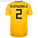 Maillot Belgica Exterieur Alderweireld 2018 Jaune Pas Cher