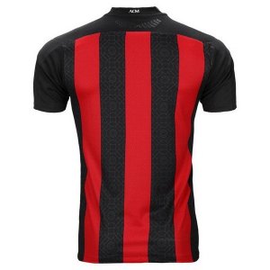 Maillot AC Milan Domicile 2020 2021 Rouge Pas Cher