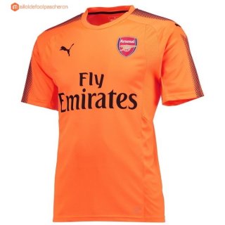 Maillot Arsenal Exterieur Gardien 2017 2018 Pas Cher