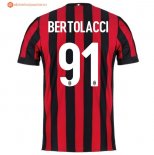 Maillot Milan Domicile Bertolacci 2017 2018 Pas Cher