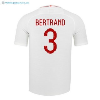 Maillot Angleterre Domicile Bertrand 2018 Blanc Pas Cher