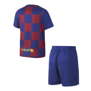 Maillot Barcelona Domicile Enfant 2019 2020 Bleu Rouge Pas Cher