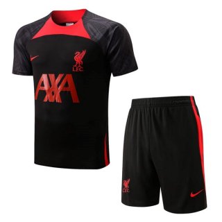 Maillot Entrainement Liverpool Ensemble Complet 2022 2023 Rouge 2