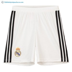 Maillot Real Madrid Domicile Enfant 2018 2019 Blanc Pas Cher