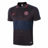 Polo Paris Saint Germain 2020 2021 Noir Rouge Pas Cher