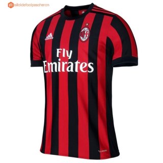 Thailande Maillot Milan Domicile 2017 2018 Pas Cher