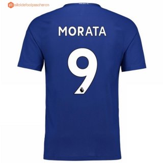 Maillot Chelsea Domicile Morata 2017 2018 Pas Cher