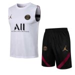 Maillot Paris Saint Germain Sans Manches Ensemble Complet 2022 Noir Blanc Maillot Paris Saint Germain Sans Manches Ensemble Complet 2022 Noir Blanc