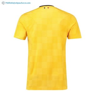 Maillot Belgique Exterieur 2018 Jaune Pas Cher