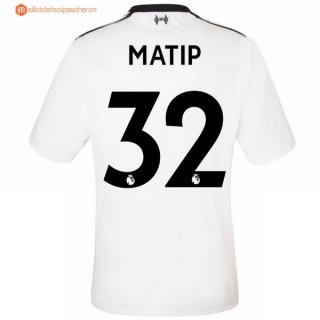 Maillot Liverpool Exterieur Matip 2017 2018 Pas Cher