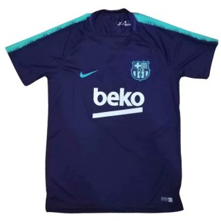 Maillot Entrainement Barcelona 2018 2019 Marine Bleu Pas Cher