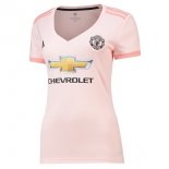 Maillot Manchester United Exterieur Femme 2018 2019 Rose Pas Cher