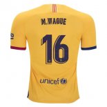 Maillot Barcelona NO.16 Wague Domicile 2019 2020 Bleu Rouge Pas Cher