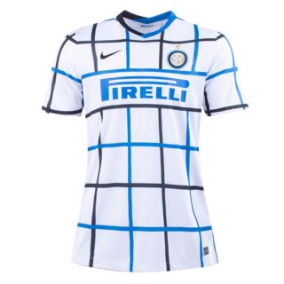 Maillot Inter Milan Exterieur Femme 2020 2021 Blanc Pas Cher