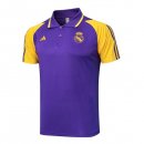 Polo Real Madrid 2024 2025 Purpura Jaune