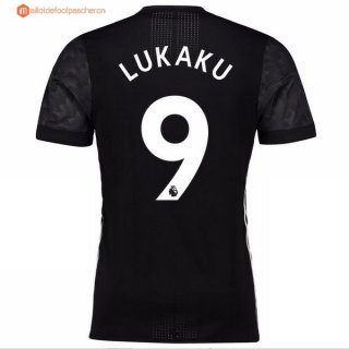 Maillot Manchester United Exterieur Lukaku 2017 2018 Pas Cher