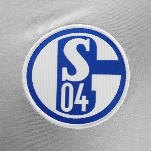 Maillot Schalke 04 Exterieur Femme 2018 2019 Gris Pas Cher