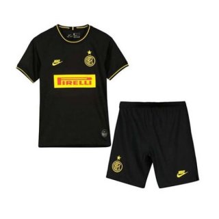 Maillot Inter Milan Third Enfant 2019 2020 Noir Pas Cher