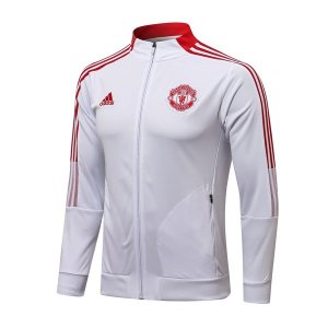 Survetement Manchester United 2022 Blanc Noir Rouge