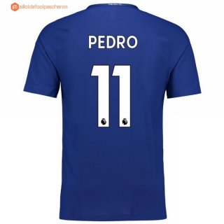 Maillot Chelsea Domicile Pedro 2017 2018 Pas Cher