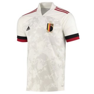 Maillot Belgique Exterieur 2020 Blanc Pas Cher