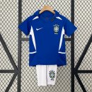 Maillot Brésil Exterieur Enfant Retro 2002