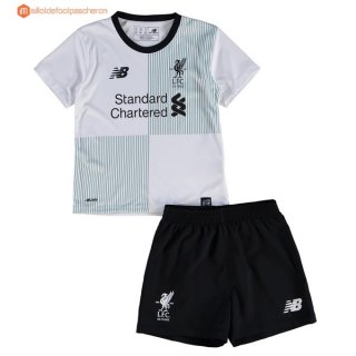 Maillot Liverpool Enfant Exterieur 2017 2018 Pas Cher