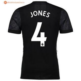 Maillot Manchester United Exterieur Jones 2017 2018 Pas Cher