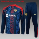 Enfant Training Barcelone 2024 2025 Bleu Rouge