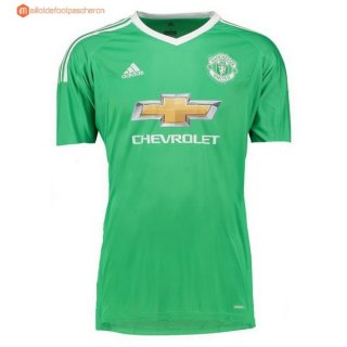 Maillot Manchester United Exterieur Gardien 2017 2018 Pas Cher